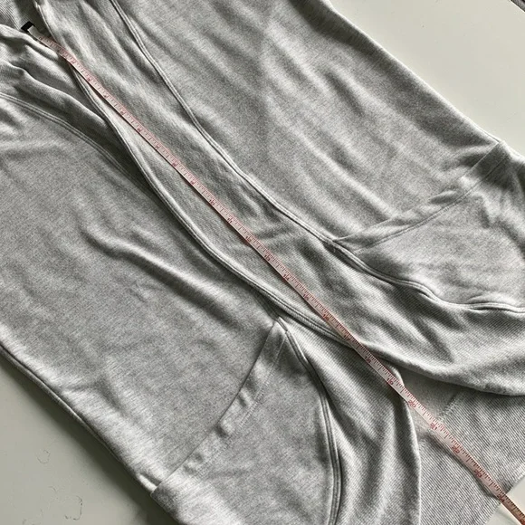 Athleta Girl Wrap’N Roll Cardigan Fog Heather Grey Gray Size XL/14 - Picture 8 of 10
